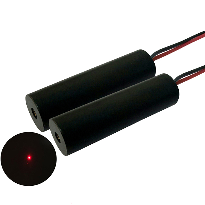 685nm 30mW 50mW Laser Module Dot Dark Red Diode Laser Customized - Click Image to Close